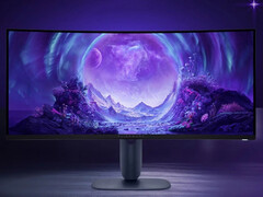 Alienware A3425DW может похвастаться плотностью пикселей 110 PPI. (Источник изображения: Dell)
