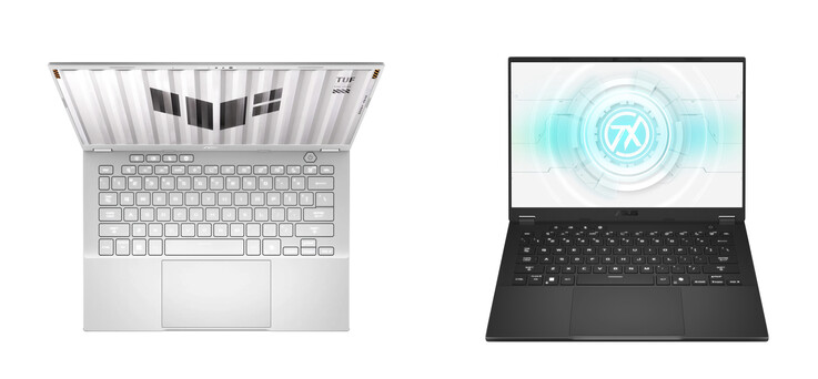 TUF Gaming A14 в двух стартовых цветах. (Источник изображения: Asus) 