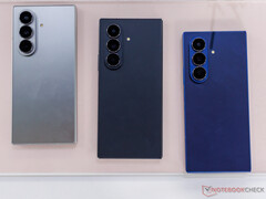 Galaxy Z Fold7 в основных цветах для запуска.