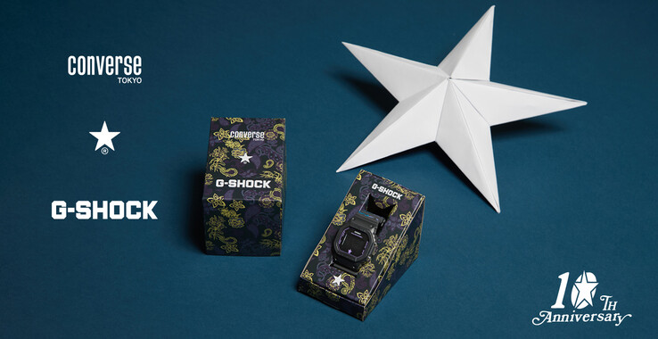 Часы Casio G-Shock x Converse Tokyo DW-5600X. (Источник изображения: Converse Tokyo)