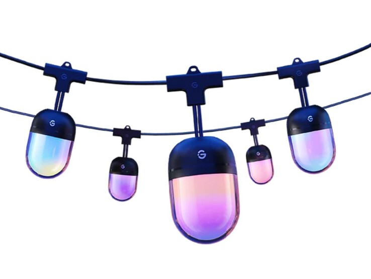 Светильник Govee Outdoor Chromatic String Lights. (Источник изображения: Govee)