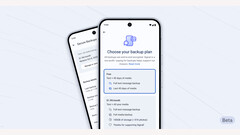 Функция безопасного резервного копирования Signal на телефоне Android с возможностью шифрования сообщений и резервного копирования медиафайлов. (Источник изображения: Signal)