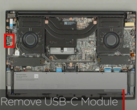 Внутренности Lenovo ThinkPad P1 Gen 8 (источник изображения: YouTube-канал Lenovo Support).