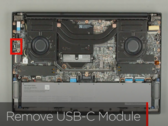 Внутренности Lenovo ThinkPad P1 Gen 8 (источник изображения: YouTube-канал Lenovo Support).