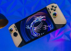 MSI Claw 8 AI+ может похвастаться 8-дюймовым дисплеем с разрешением 1080p 120 Гц. (Источник изображения: MSI)