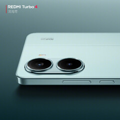 Ожидается, что Redmi Turbo 4 Pro сохранит дизайн Turbo 4, напоминающий iPhone 16. На фото - Redmi Turbo 4 (Источник изображения: Xiaomi)