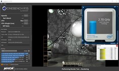 Многоядерный тест в Cinebench R15