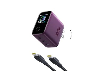 В комплект поставки Baseus PicoGo Pro AH22 входит кабель USB-C