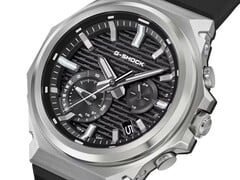 Вид под углом на модель G-Steel-GST-B1000-1A с чёрным циферблатом.