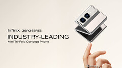Мини-телевизор Zero Series Mini Tri-Fold. (Источник изображения: Infinix)