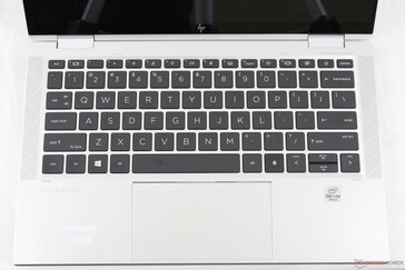 Клавиатура такая же, как у EliteBook x360 1030 G4, но некоторые функциональные клавиши поменяли назначение