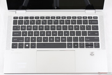 Клавиатура такая же, как у EliteBook x360 1030 G4, но некоторые функциональные клавиши поменяли назначение