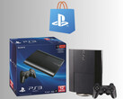 Логотип PlayStation Store показан над консолью PS3 (Источник изображения: PlayStation Blog с правками)