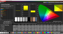 Color values (после калибровки)