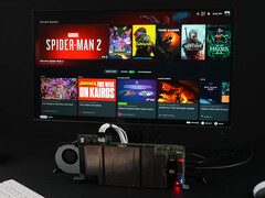 Несмотря на наличие урезанного APU PlayStation 5, BC 250 отлично справляется с играми в разрешении 1080p. На фото: плата, на которой работает Bazzite. (Источник изображения: ETA Prime) 