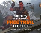 Баннер бесплатной пробной версии Call of Duty: Black Ops 6 (Источник изображения: Activision, Sony PlayStation с правками)