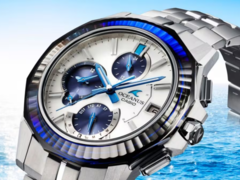 Часы Casio Oceanus Manta OCWS6000PB7A теперь доступны в США. (Источник изображения: Casio)