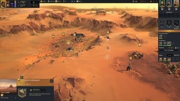 Изображение, показывающее сражение в Dune: Spice Wars.