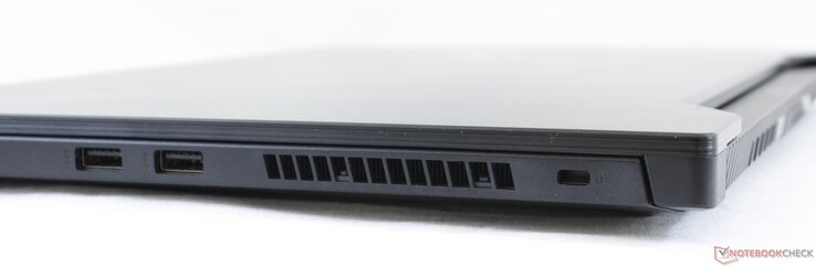 Правая сторона: 2x USB 3.1 Gen. 1 Type-A, слот для замка Kensington