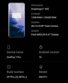 Для OnePlus 7 Pro уже доступна OxygenOS на базе Android 10
