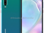 Внешний вид Huawei P30 очень напоминает дизайн его предшественников, однако вырез вверху дисплея стал меньше (Изображение: 4pda)