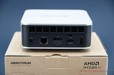 Minisforum AI X1 - Разъемы на задней панели