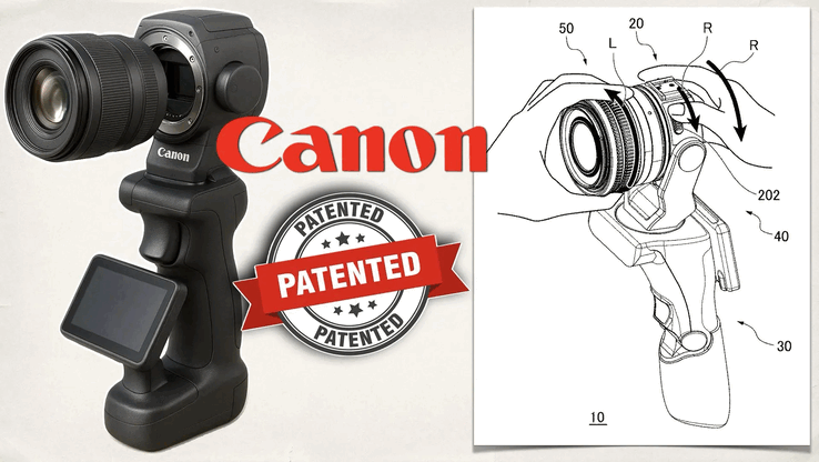 Концепция Canon 2021 года предусматривала сменные объективы.
