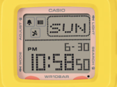 Casio Baby-G BGD-10KPM-7 оснащены почти квадратным цифровым циферблатом, на котором отображается довольно много информации.