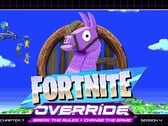 Официальные рекламные материалы для Fortnite Override.
