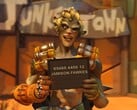 Персонаж игры «Overwatch 2» — Джункрат (Джеймисон Фокс).