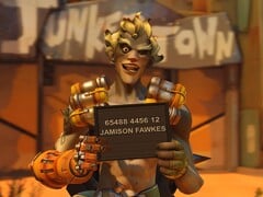 Персонаж игры «Overwatch 2» — Джункрат (Джеймисон Фокс).