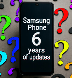 Samsung обещает долгосрочные обновления для своих бюджетных смартфонов. Но у компании есть и большая лазейка. (Изображение создано с помощью ChatGPT)
