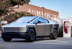 Кибергрузовик Tesla. В первом квартале 2025 года автопроизводитель впервые занял менее 50% рынка EV в Калифорнии (Источник изображения: Inside EVs)