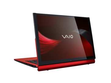 Серия Vaio T в режиме просмотра (мелкий красный шрифт)