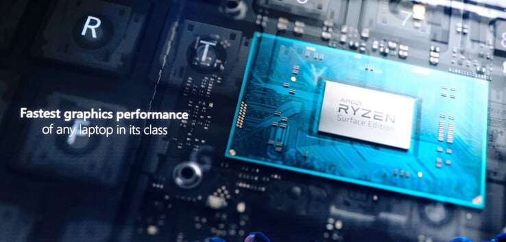 AMD Ryzen Surface Edition (Изображение: Surface event via The Verge)