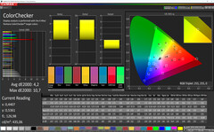 CalMAN - ColorChecker (Vivid, Standard, P3)