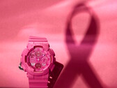 Casio и Фонд исследований рака груди объединились, выпустив модель часов G-Shock GMAS145PK-4A с розовой лентой. (Источник изображения: Casio)