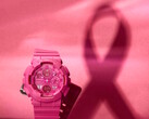 Casio и Фонд исследований рака груди объединились, выпустив модель часов G-Shock GMAS145PK-4A с розовой лентой. (Источник изображения: Casio)