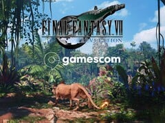 Баннер к игре «Final Fantasy 7 Revelation» на выставке Gamescom 2026
