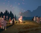 Изображение, на котором запечатлен костёр в фильме «Чёрная книга».