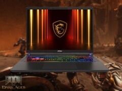 MSI Vector 16 HX AI весит около 2,7 кг (5,95 фунтов). (Источник изображения: MSI, Bethesda, ред.)