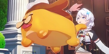 Новая игра Honkai - Киана и существо (Источник изображения: HoYoverse)