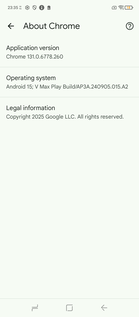Версия встроенного Chrome - 131 (Источник изображения: Сергей Тарасов - Notebookcheck)