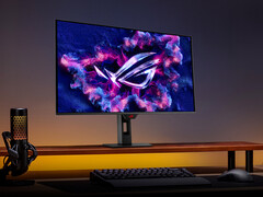 ROG Strix OLED XG32UQDMS - это еще один игровой OLED-монитор с разрешением 4K, 240 Гц и диагональю 32 дюйма от компании Asus.