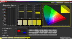 CalMAN saturation (DCI-P3)