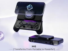 Контроллер Abxylute M6 оснащён съёмными магнитными рукоятками, что позволяет сделать его корпус более тонким.