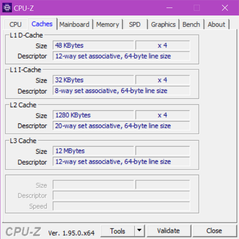 CPU-Z Caches