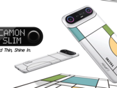 Модель Tecno Camon Slim отличается стильным дизайном