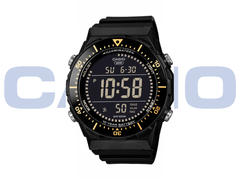 Модель Casio AE-1700H-1B (на фото) будет иметь золотые акценты и негативный дисплей. (Источник изображения: Casioblog - отредактировано)