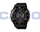 Модель Casio AE-1700H-1B (на фото) будет иметь золотые акценты и негативный дисплей. (Источник изображения: Casioblog - отредактировано)